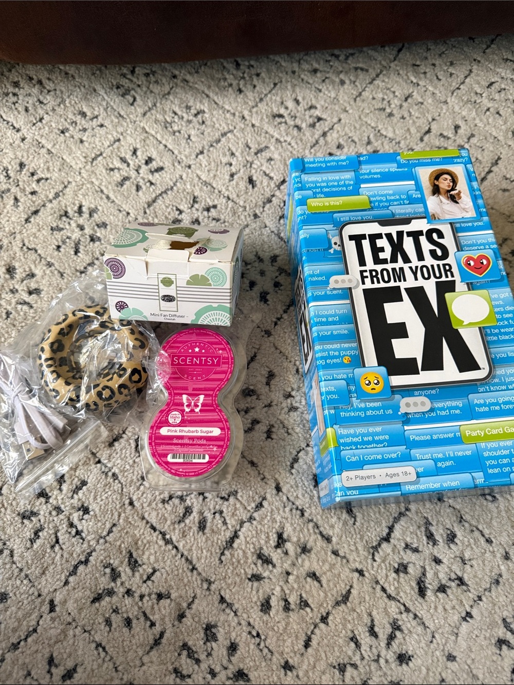 Texts From Your Ex Party Card Game - Blue